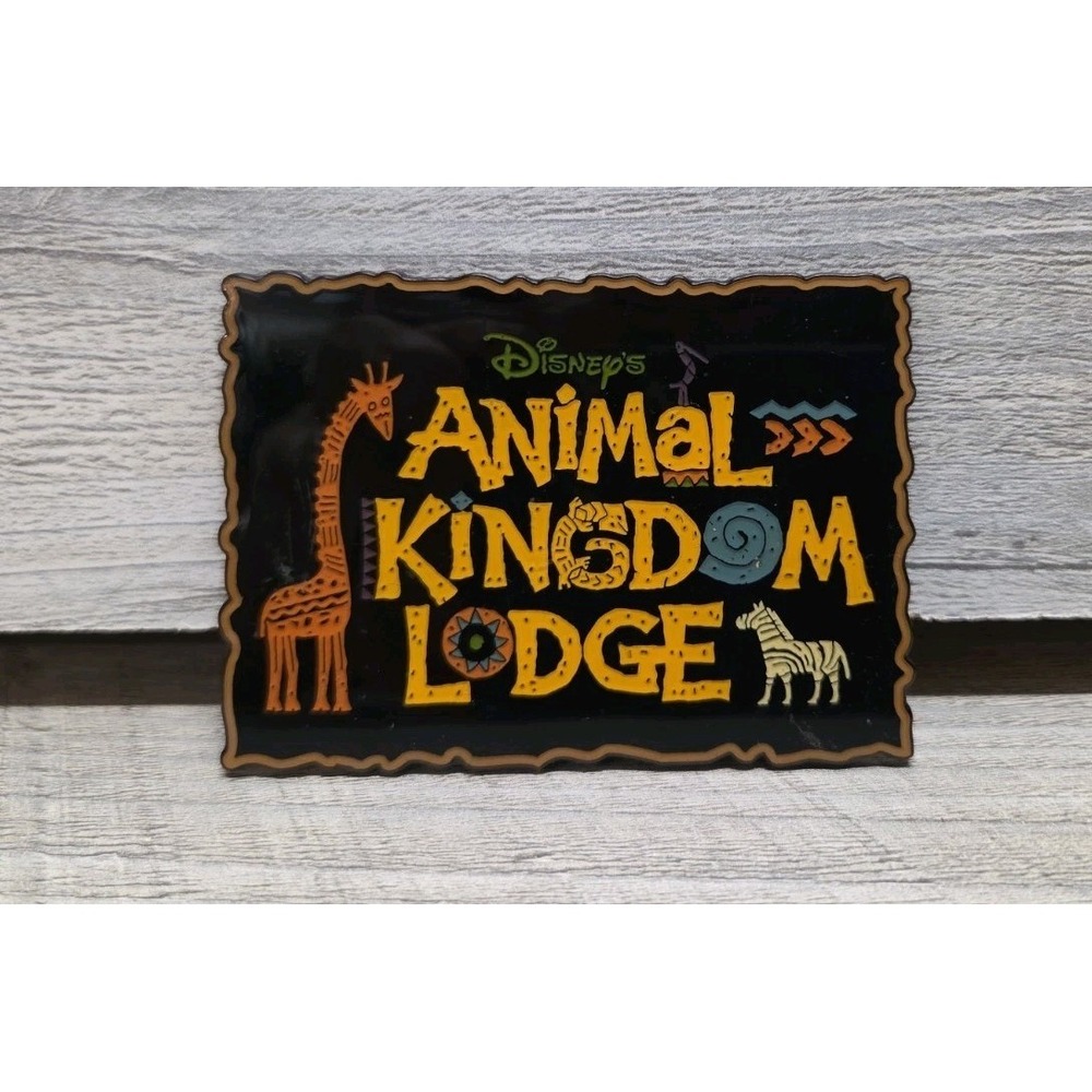 Disney's Animal Kingdom Lodge Pin Inaugural Year 2001 Walt Disney World E4